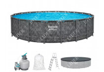 Каркасный круглый бассейн APX-365 Bestway, 610х132см (561KE)