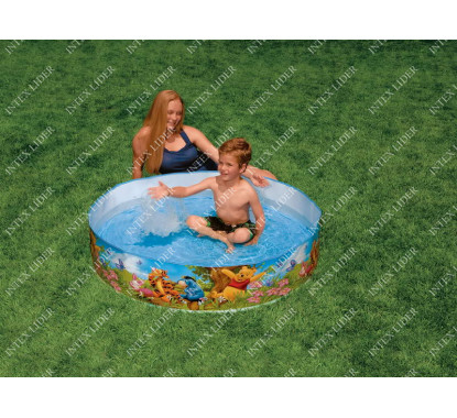 58475 Бассейн жесткий 122x25см Intex Disney Winnie the Pooh