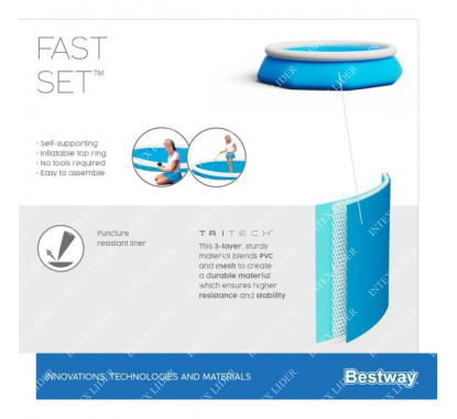 57266 Надувной бассейн 305x76 BestWay