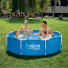 Laguna vista P20-0830 Круглый каркасный бассейн, 244х76 см   Бассейн на опорах 244х76 см  P20-0830