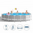 26732 Каркасный бассейн круглый INTEX Prism Frame Pool 549х122+фильтр-насос картр. 5678 л/ч