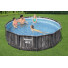 Круглый каркасный бассейн Bestway 366х100см+фильтр-насос, лестница, 5614X